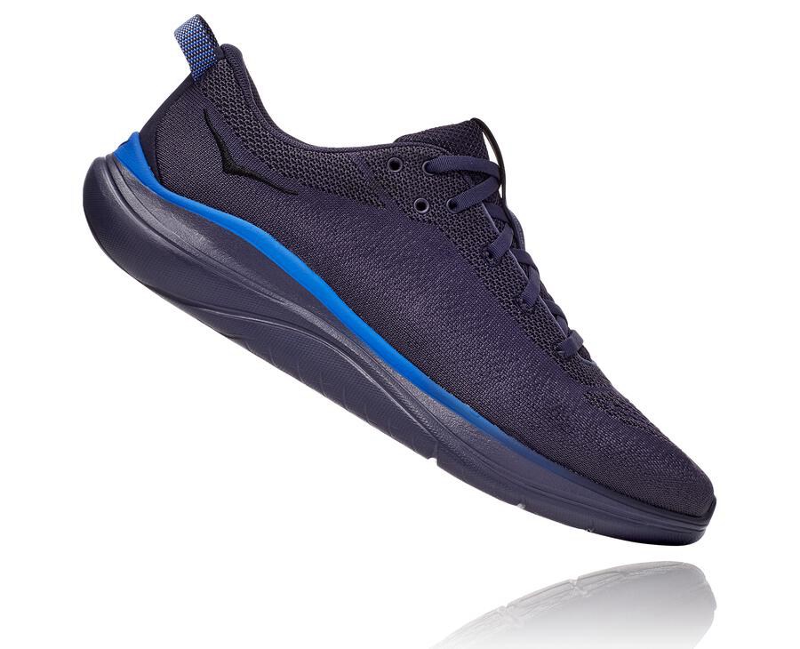 Hoka Australia One One Hupana Flow - Mens Running Shoes Navy - LEKFR-3168